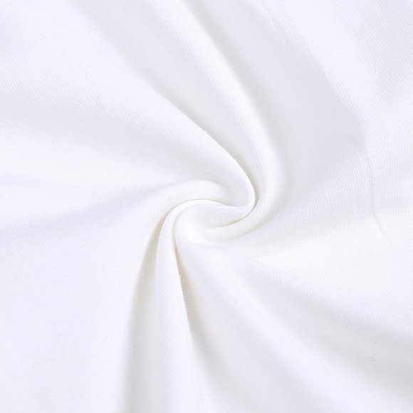 NWT*BABY ROMPER Short Sleeve Long Leg Double Zipper Bodysuit Wht Cotton Boy Girl - Picture 11 of 15